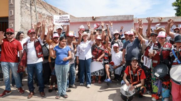 Celida López sostiene encuentros informativos con la ciudadanía en Ciudad Obregón