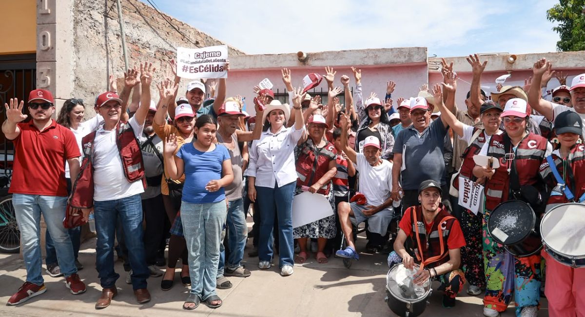 Celida López sostiene encuentros informativos con la ciudadanía en Ciudad Obregón