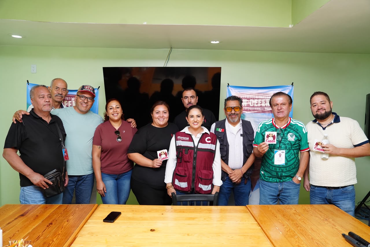 Celida López recorre Agua Prieta para fortalecer el contacto ciudadano en Morena
