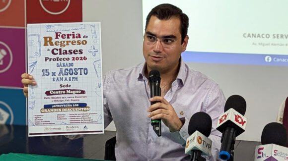 Anuncia Canaco Feria del Regreso a Clases con descuentos de hasta 20% en Ciudad Obregón