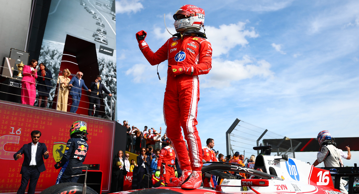 Charles Leclerc se impuso en el GP de Gran Bretaña 2026, rompiendo una sequía de dos años sin triunfo en la F1