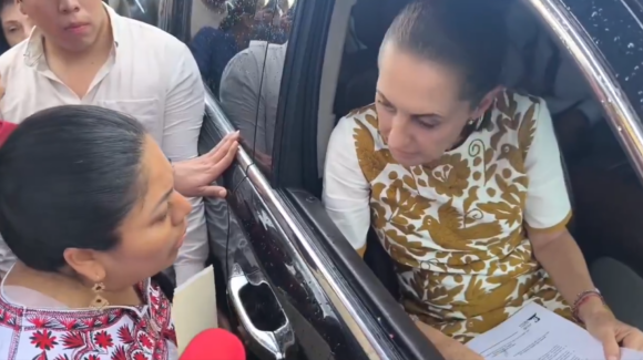 Claudia Sheinbaum acepta reunirse con la Sección 22 de la CNTE tras protesta en Oaxaca