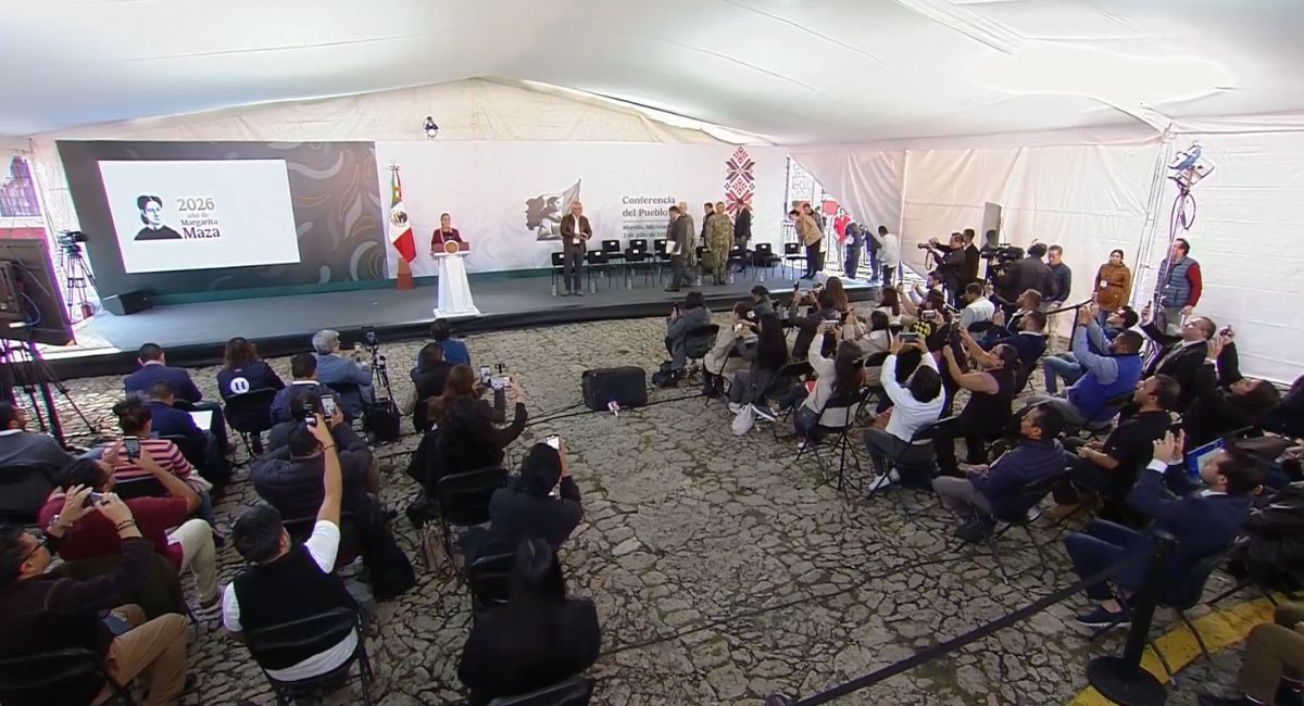 Claudia Sheinbaum afirma que trabaja en conjunto con Grecia Quiroz y que no hay temor por visitar Uruapan