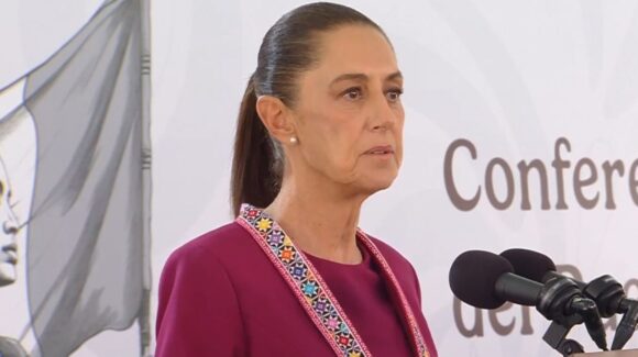 Claudia Sheinbaum afirma que trabaja en conjunto con Grecia Quiroz y no hay temor por visitar Uruapan