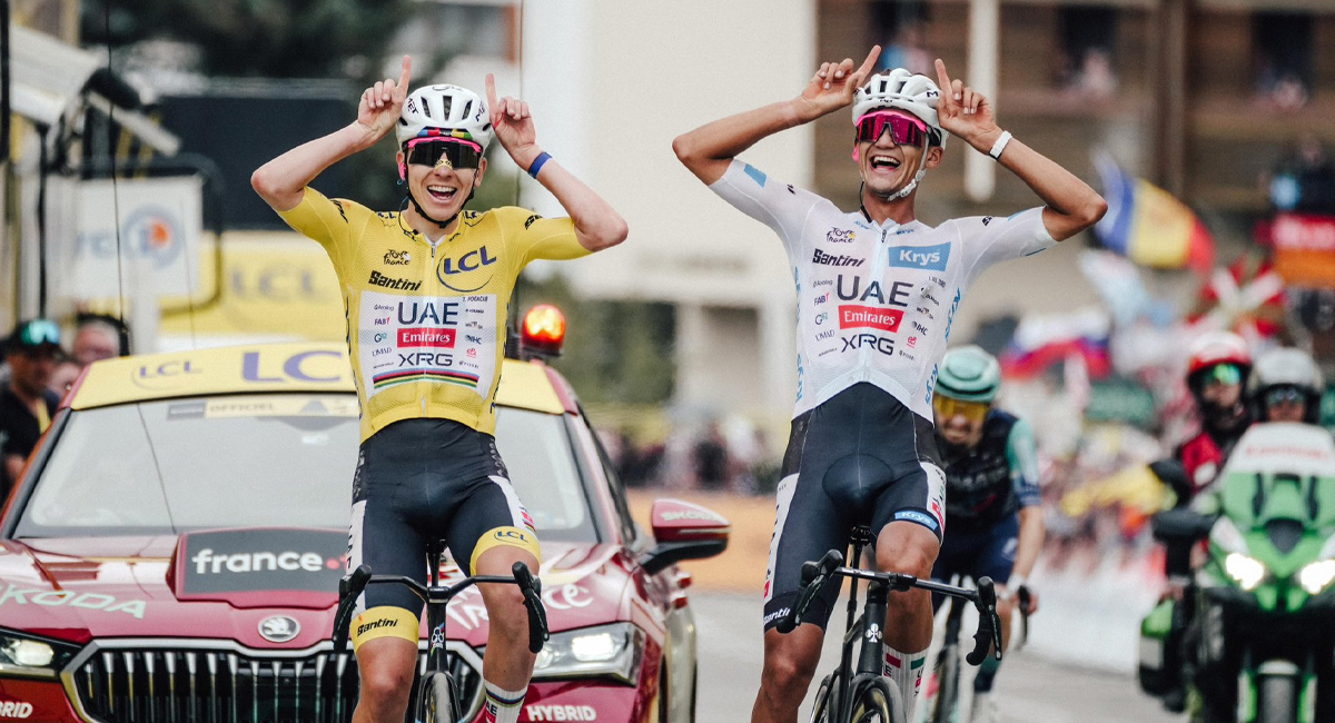 Con el respaldo de Tadej Pogacar, Isaac del Toro completó la etapa reina del Tour de France 2026 y aseguró el podio general