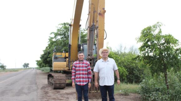 Conagua supervisa obras hídricas para fortalecer el servicio de agua en Huatabampo