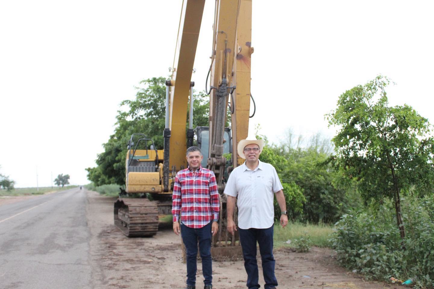 Conagua supervisa obras hídricas para fortalecer el servicio de agua en Huatabampo