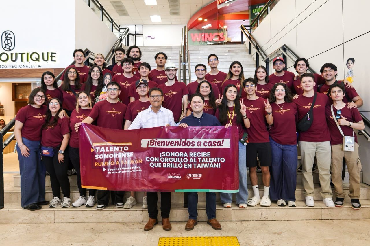 Concluye segunda generación de estudiantes en Taiwán; Durazo fortalece el talento tecnológico de Sonora