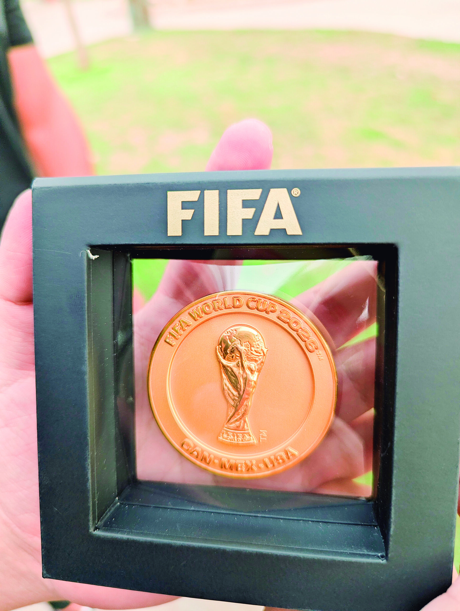 Medalla de la Copa Mundial de Futbol