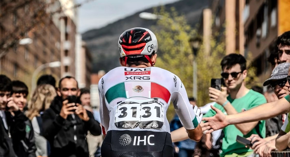 El mexicano es uno de los ciclistas favoritos de los aficionados