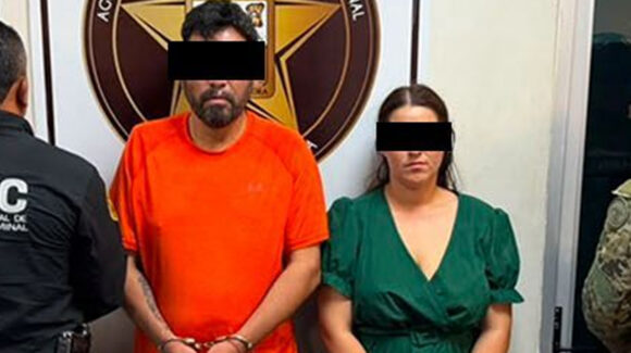 AMIC catea vivienda en Ciudad Obregón; arrestan a pareja con pistola, drogas y equipo táctico
