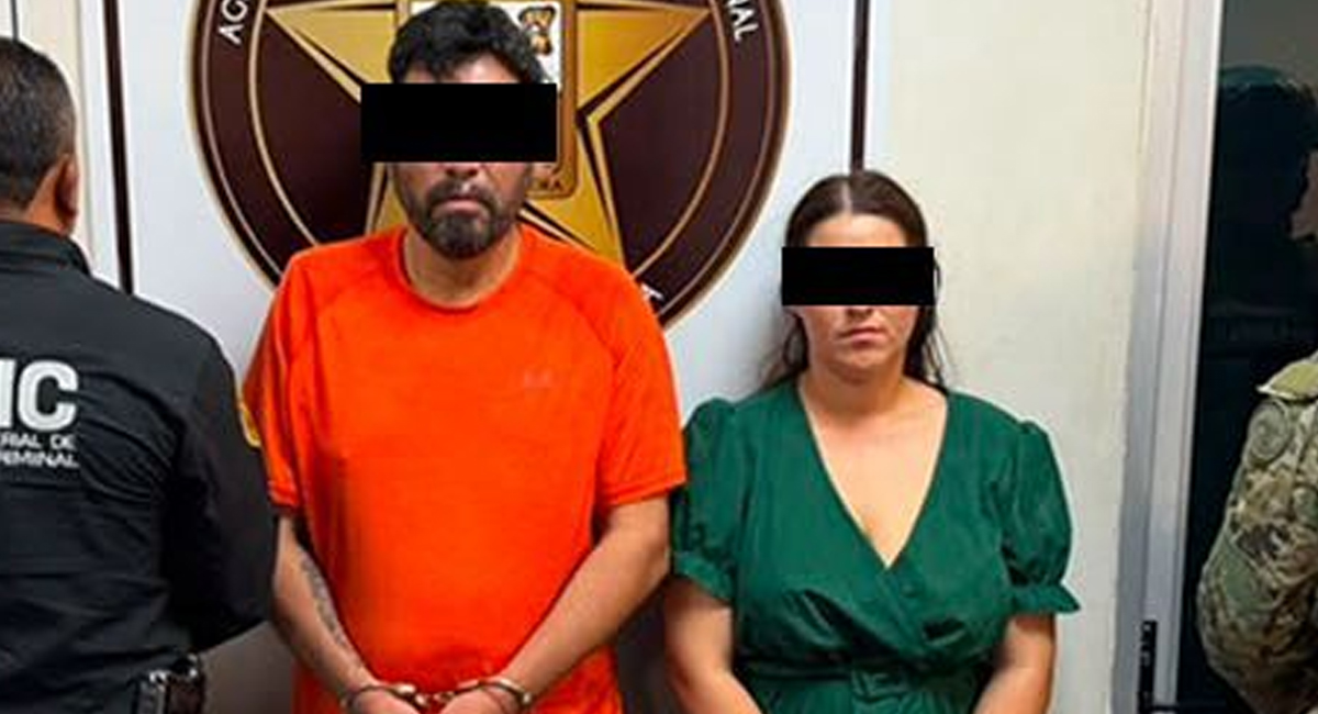 AMIC catea vivienda en Ciudad Obregón; arrestan a pareja con pistola, drogas y equipo táctico