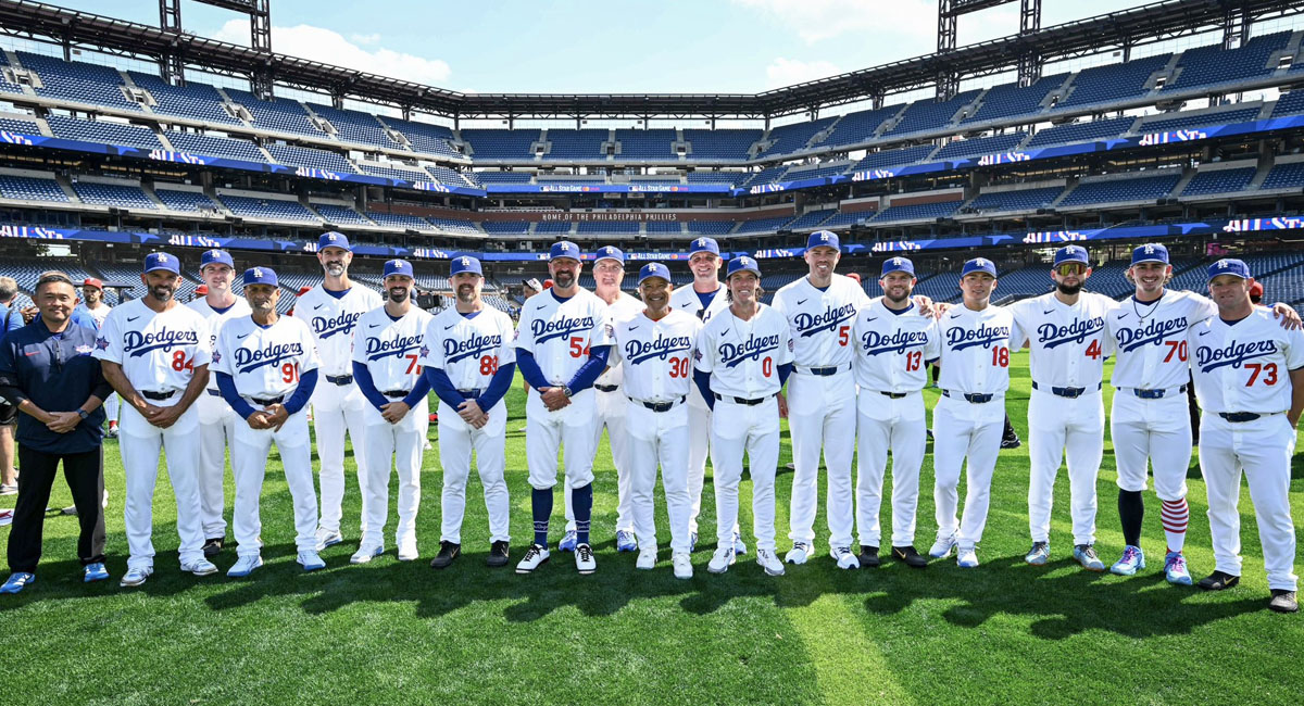 Los campeones Dodgers son de los que más jugadores aporta a este encuentro
