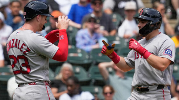 Los enrachados Red Sox derrotan a los White Sox y completan la limpia en la serie
