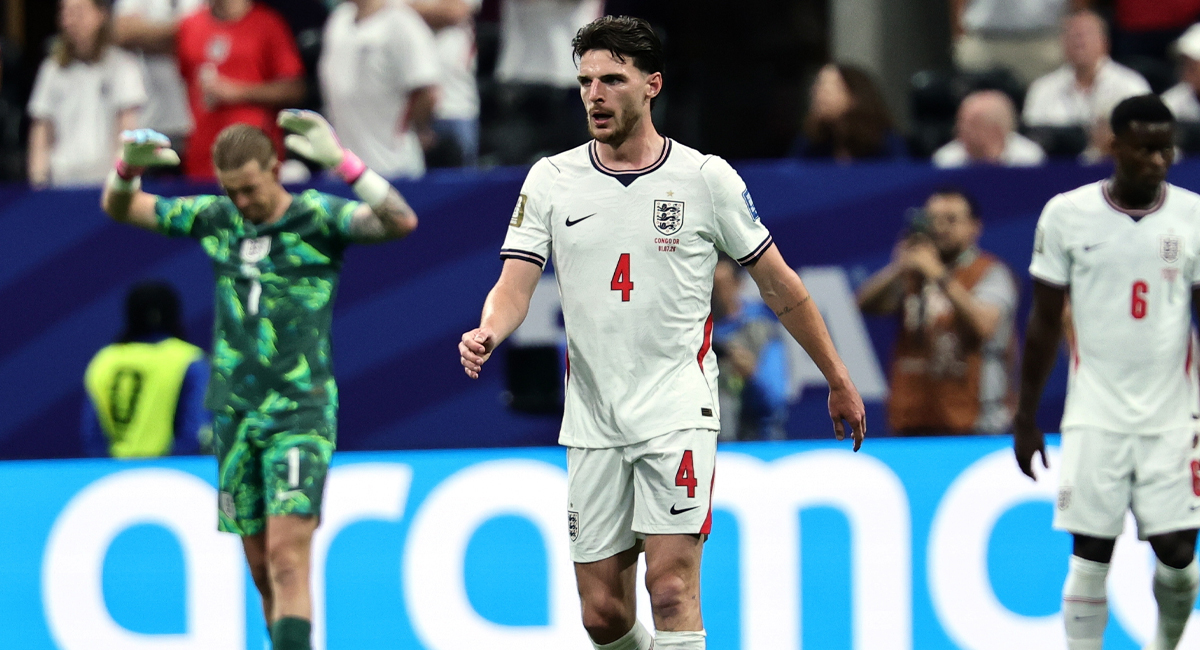 Declan Rice se unió a la lista de dudas en la Selección de Inglaterra para enfrentar a Noruega en los cuartos del Mundial 2026