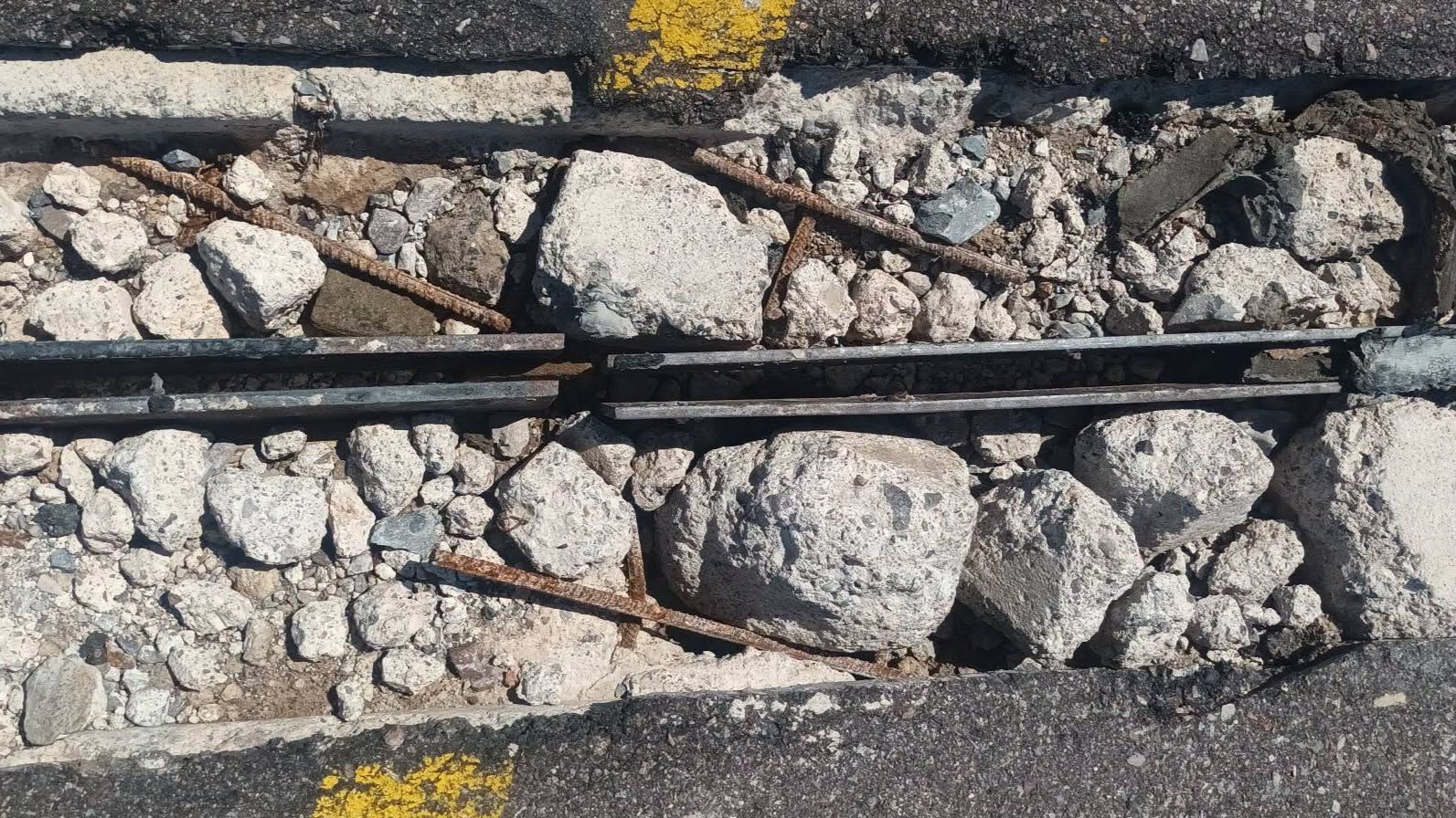 Denuncian riesgo en el puente El Tule de la carretera estatal 85 en Guaymas