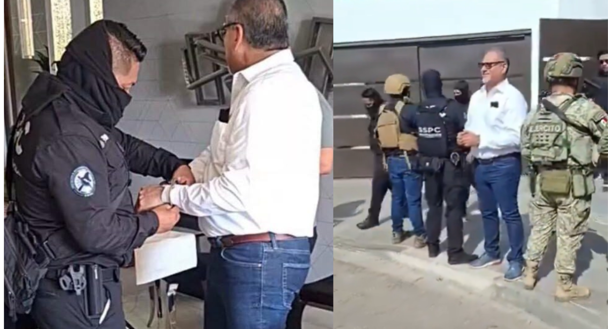 Detienen a Pedro Ariel Mendívil, exsecretario de Seguridad de Mexicali; aún no revelan los cargos
