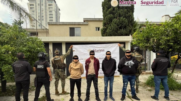 Detienen a seis integrantes de ‘Los Deltas’ en operativo realizado en Jalisco