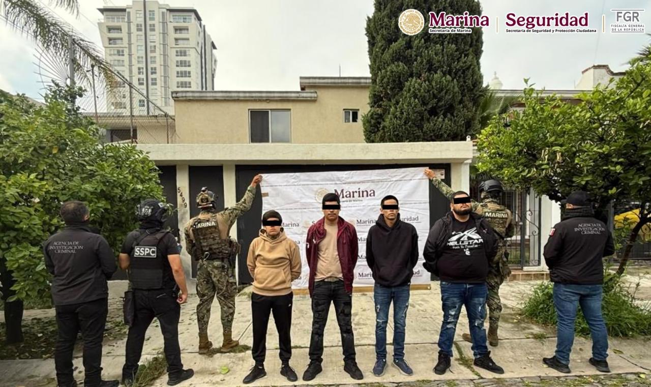 Detienen a seis integrantes de 'Los Deltas' en operativo realizado en Jalisco