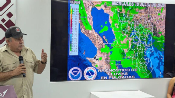 Dos sistemas tropicales favorecen lluvias y descenso de temperaturas en el sur de Sonora