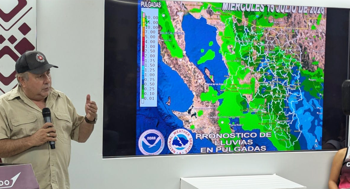 Dos sistemas tropicales favorecen lluvias y descenso de temperaturas en el sur de Sonora
