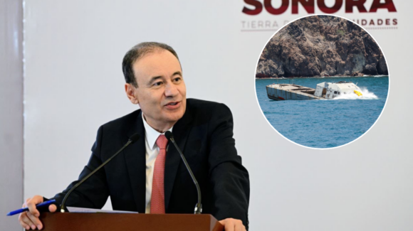 Durazo fortalece arrecife artificial de Sonora con hundimiento del exbuque ARM Mariscal