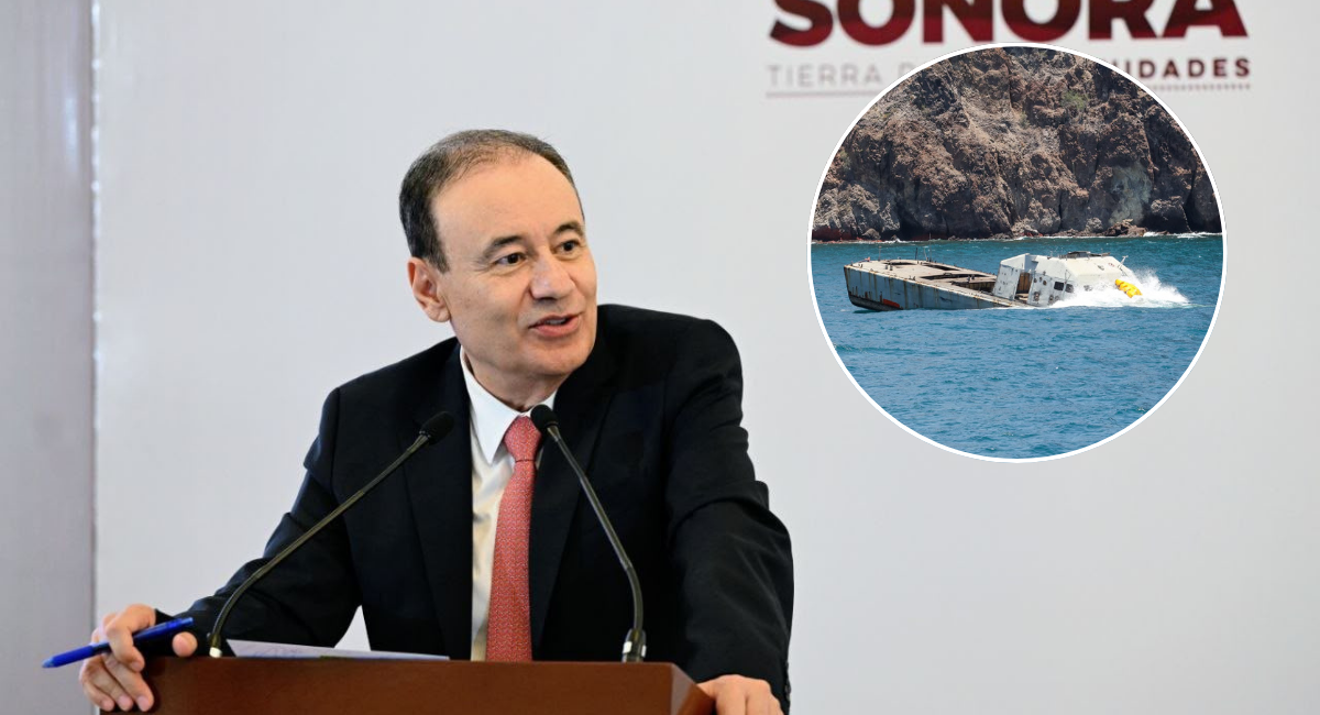 Durazo fortalece arrecife artificial de Sonora con hundimiento del ex buque ARM Mariscal