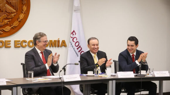 Gobernador Durazo y Marcelo Ebrard instalan Comité Promotor de Inversiones en Sonora