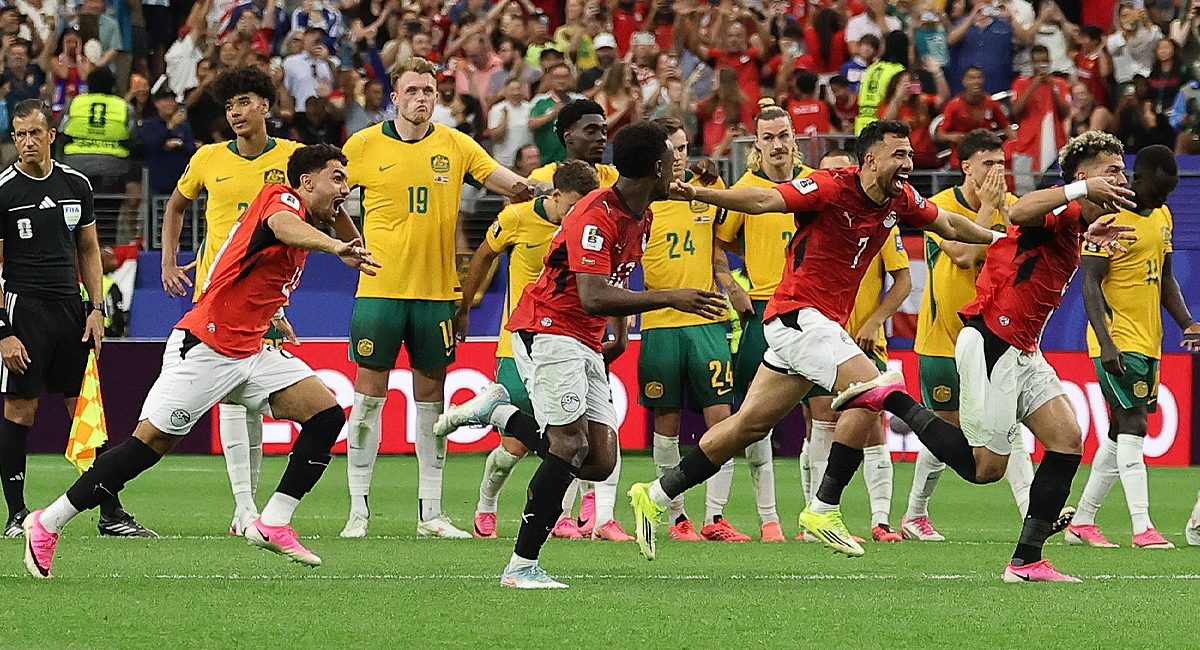 Egipto eliminó a Australia en tanda de penales para clasificar a los octavos de final en la Copa del Mundo 2026