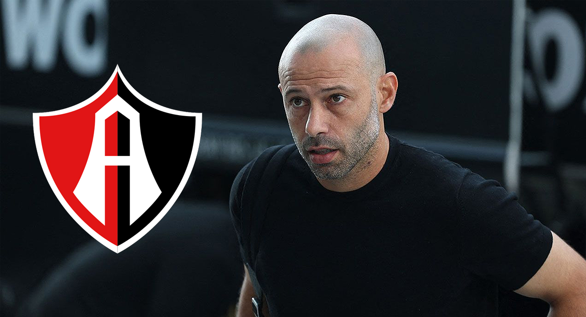 El Atlas estaría buscando a Javier Mascherano para que sea su nuevo técnico en el Apertura 2026