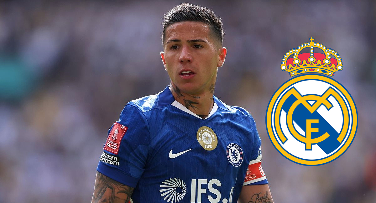 El Real Madrid negó tener intenciones de fichar a Enzo Fernández, atacante que milita en el Chelsea
