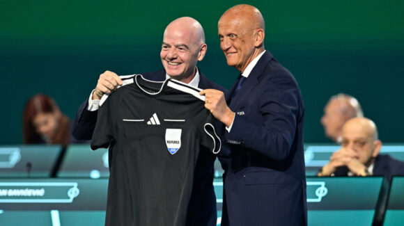 Collina defiende al arbitraje del Mundial 2026 tras las polémicas con Argentina: “No estamos influenciados”