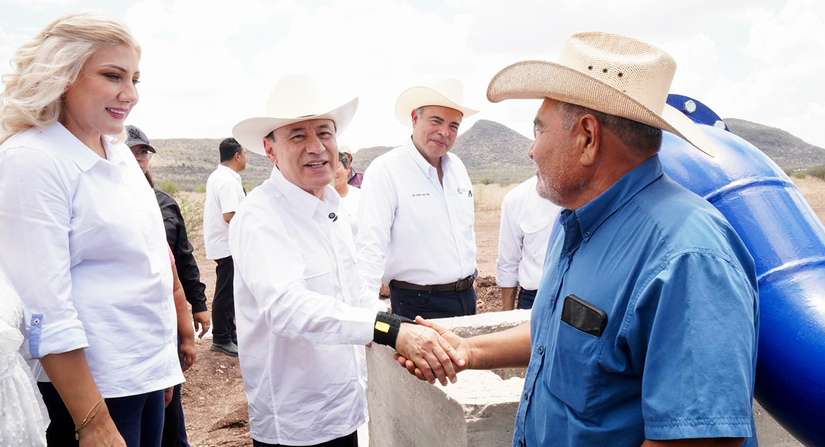 Entrega Durazo Montaño pozo esperado por dos décadas para fortalecer el campo de Tesopobampo