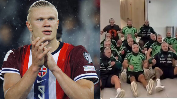 Erling Haaland reacciona al remo vikingo para celebrar triunfo de la Selección Mexicana y manda mensaje