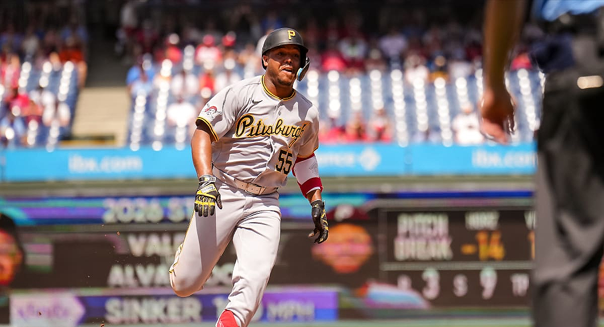 Esmerlyn Valdez tuvo buena jornada ofensiva y guio a Pittsburgh en su triunfo sobre los Philadelphia Phillies