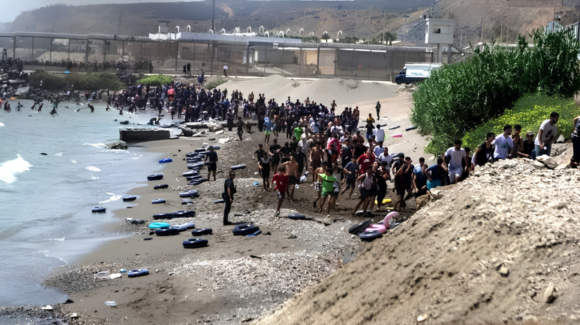 Estados Unidos critica a España por la llegada de miles de migrantes de Marruecos