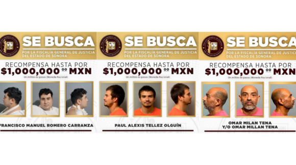 FGJES ofrece hasta un millón de pesos por información de evadidos del Cereso 2