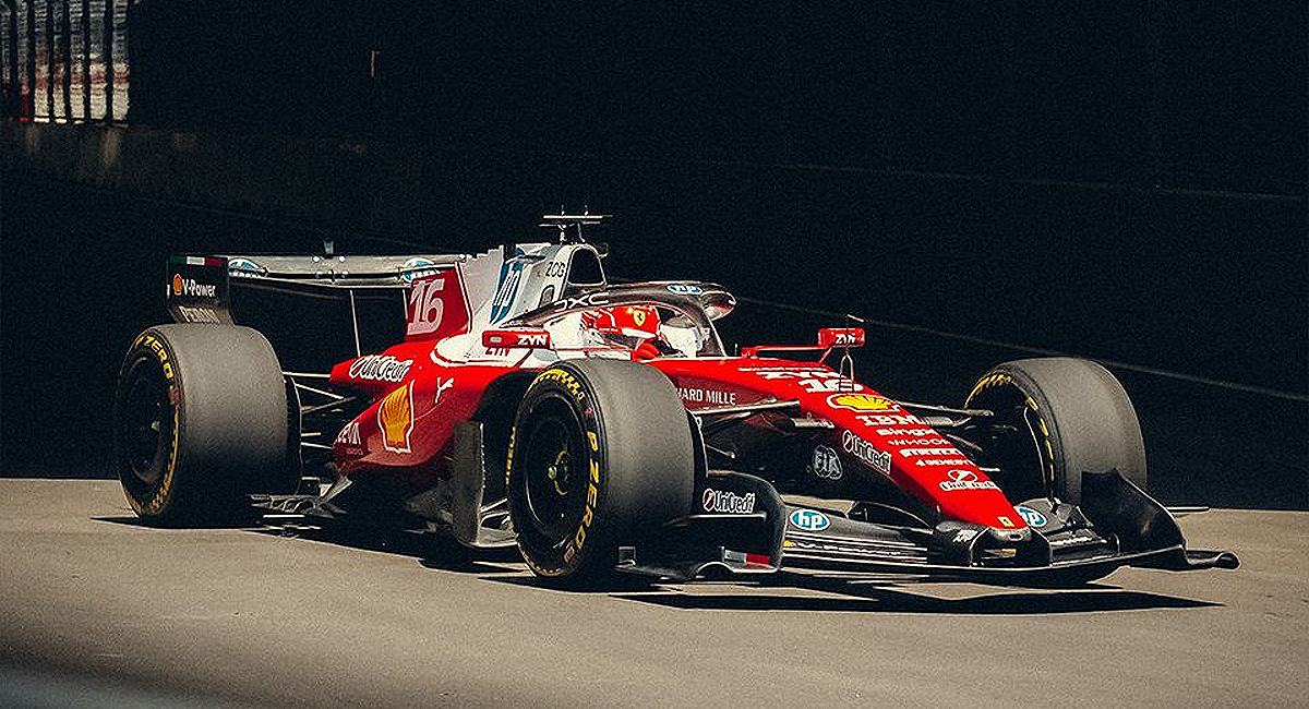 Ferrari fue la primera escudería en rodar por Madring, el nuevo circuito urbano donde competirá la Fórmula 1