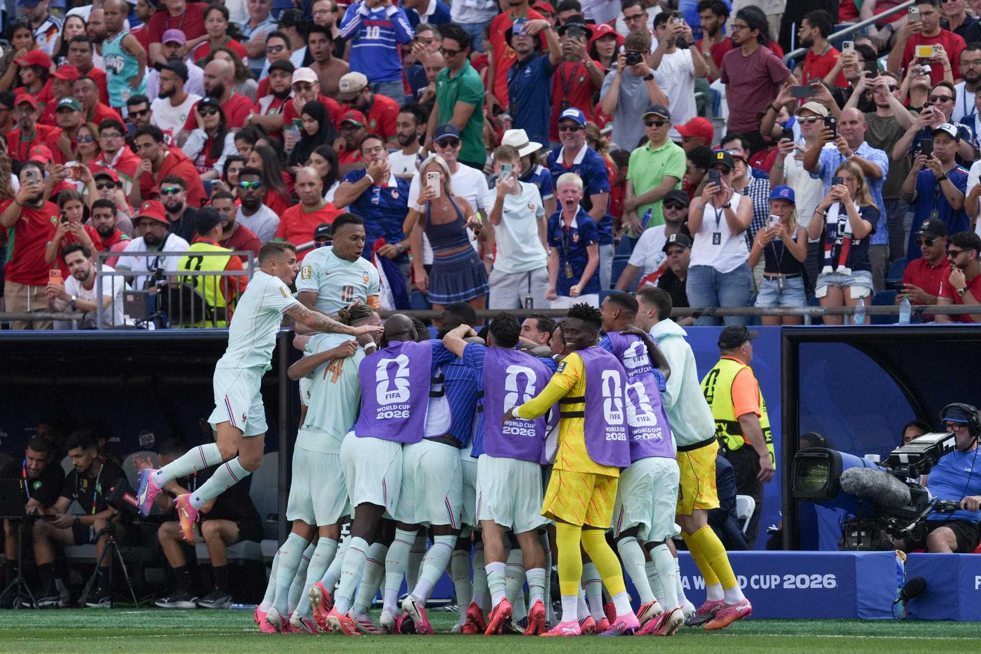 Francia se impone ante Marruecos y se convierte en el primer equipo que pasa a semifinales
