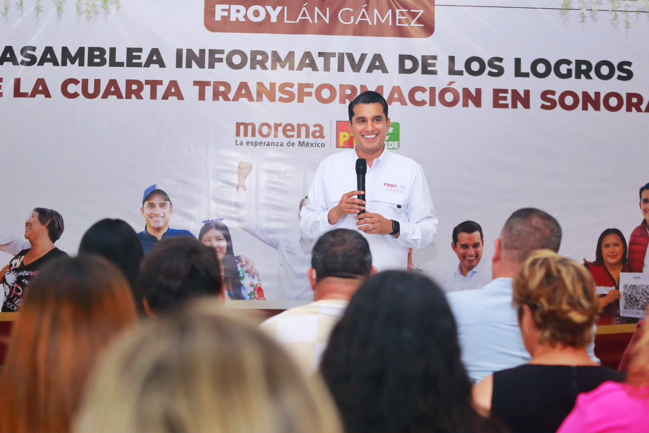 Froylán Gámez destaca cercanía con la ciudadanía tras recorrer gran parte de Sonora