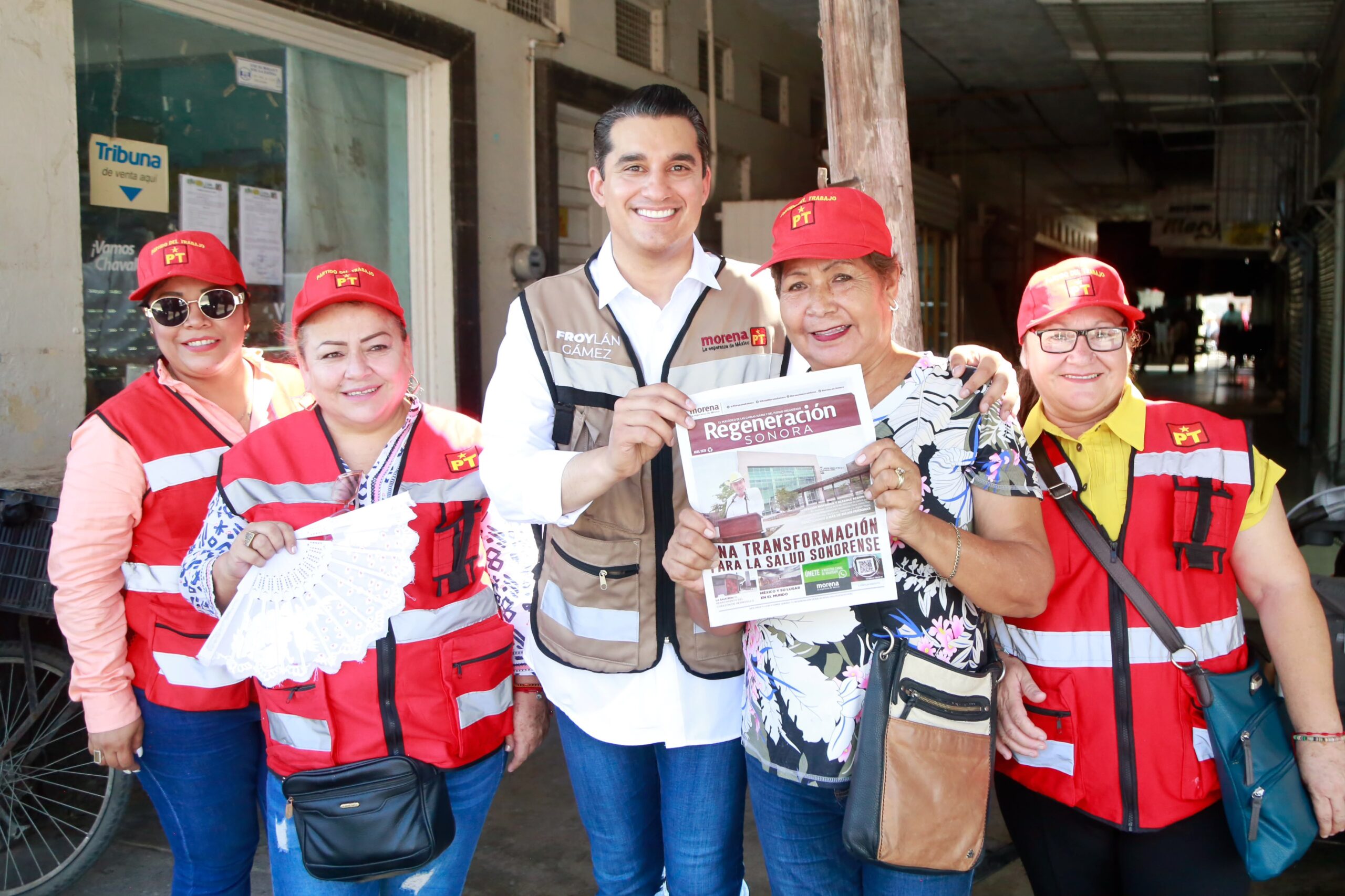 Froylán Gámez destaca experiencia en el servicio público rumbo a la transformación en Sonora