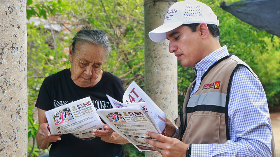 Froylán Gámez realizó un recorrido por el sur de Sonora