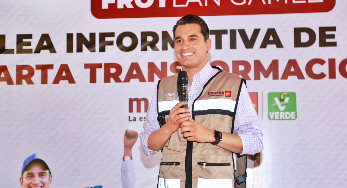 Froylán Gámez presenta su proyecto en Cajeme y llama a fortalecer la Cuarta Transformación