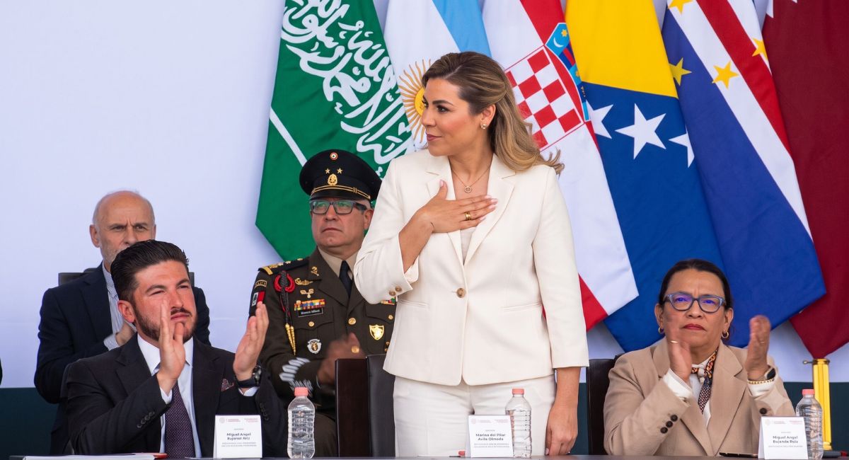 García Harfuch agradece a Marina del Pilar por operativo de seguridad durante el Mundial