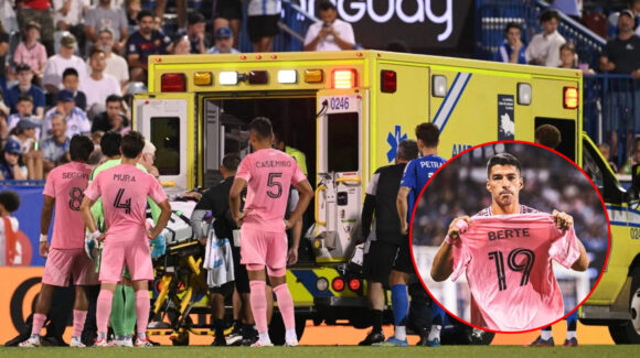 ¡Buenas noticias! Germán Berterame recibe el alta tras el escalofriante choque de cabezas en la MLS