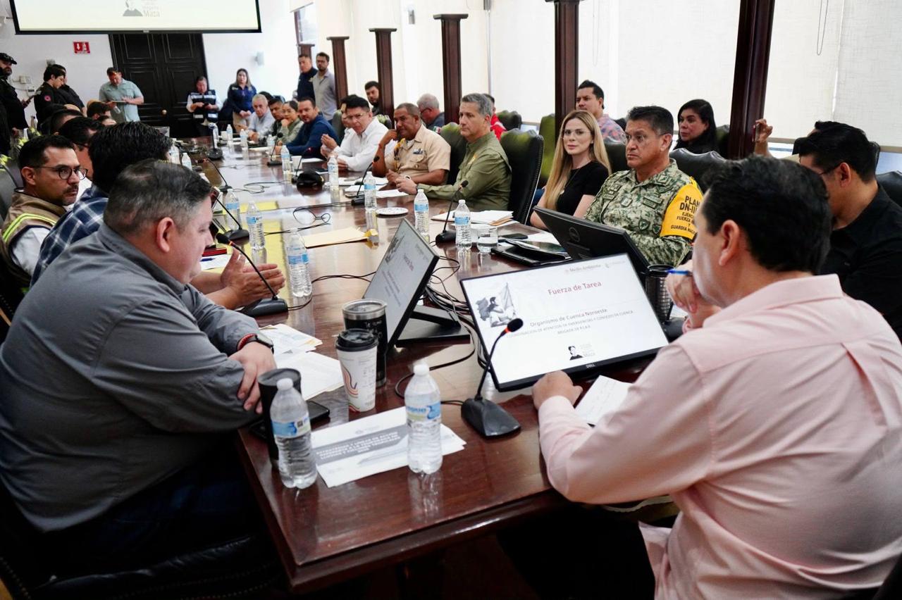 Gobernador Durazo instala Comité de Emergencias ante lluvias y ciclones en Sonora