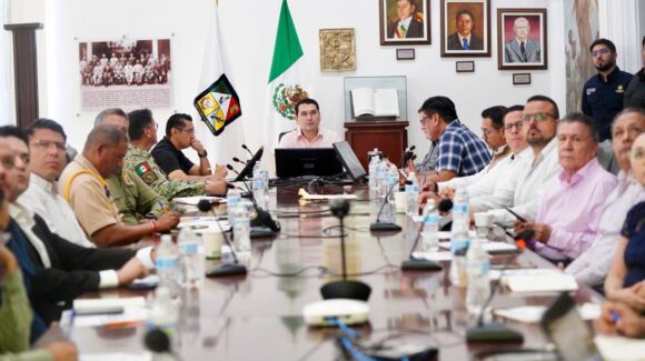 Gobernador Durazo instala Comité de Emergencias ante lluvias y ciclones en Sonora