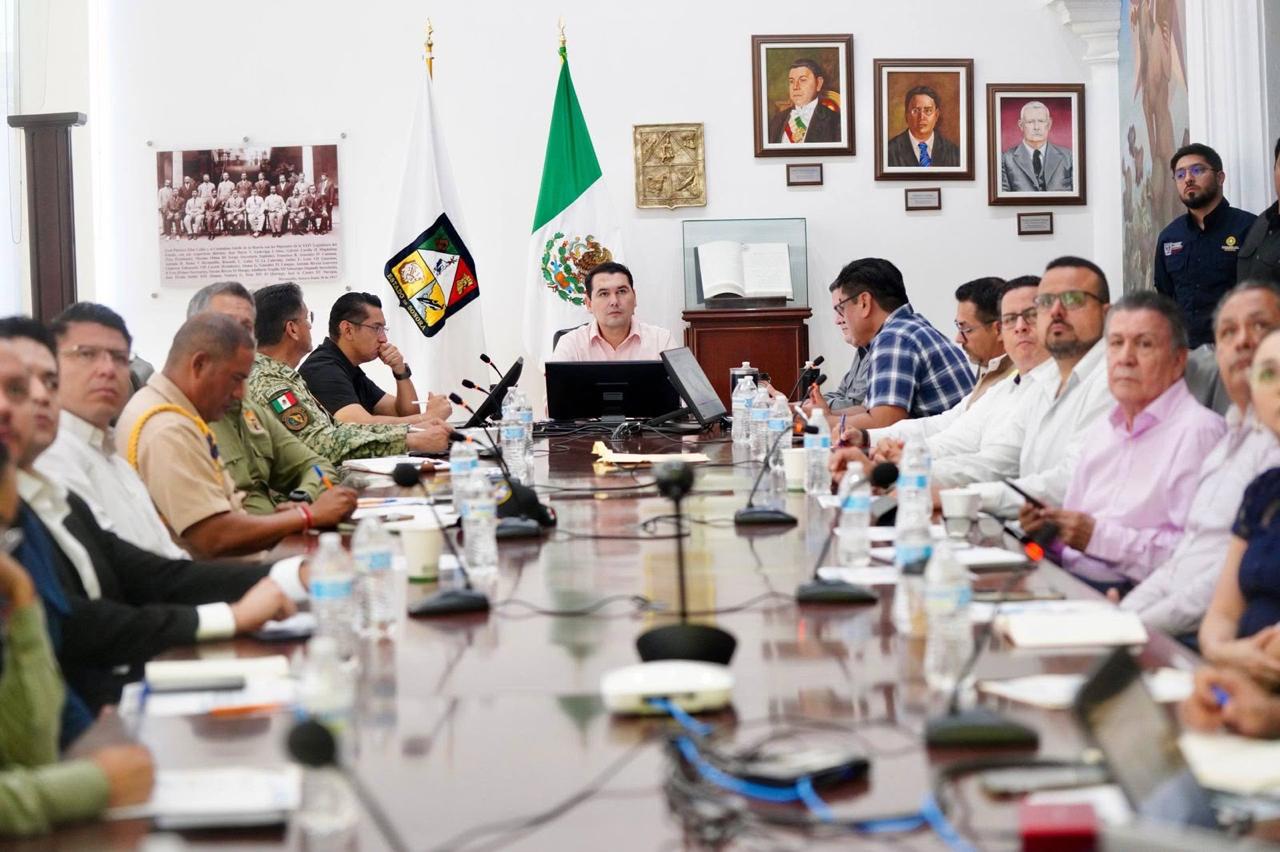 Gobernador Durazo instala Comité de Emergencias ante lluvias y ciclones en Sonora