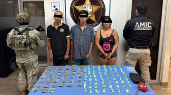 Golpe a la delincuencia: Detienen a siete personas con armas y droga en diversos puntos de Cajeme