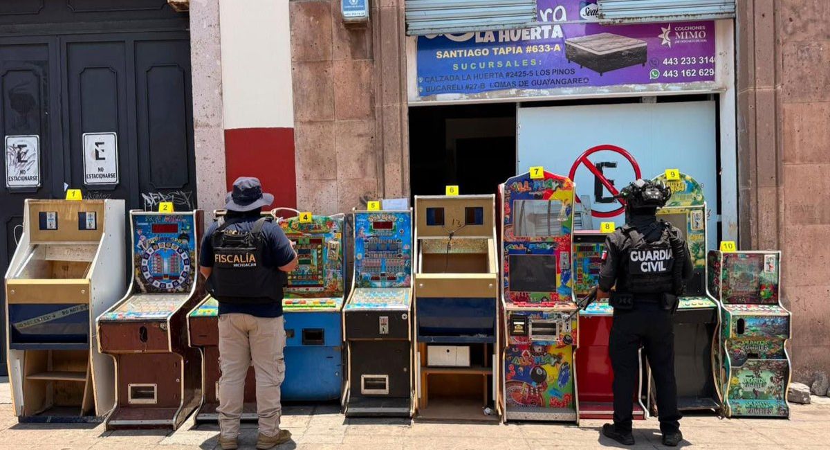 Harfuch asocia las máquinas tragamonedas en el Estado de México con operaciones de ‘La Familia Michoacana’